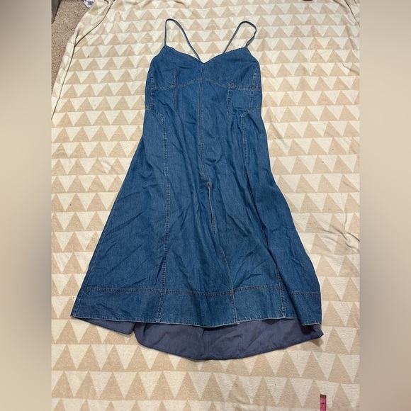 Tanya Taylor Hendrix denim midi dress - Picture 3 of 5